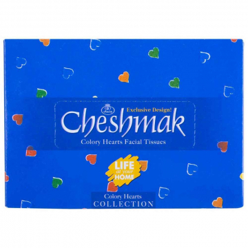 دستمال کاغذی خودرو 2 لایه چشمک 100 برگ